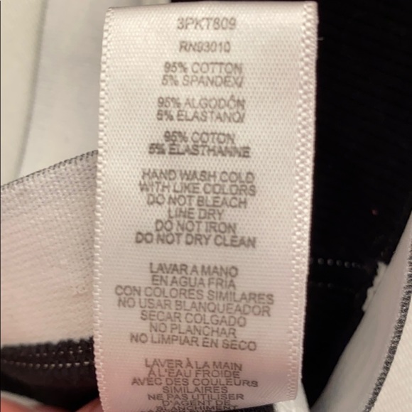 Bebe black and white logo thong panty M - Picture 9 of 10